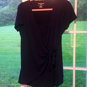 Nursing wrap top